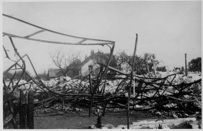 Das Gasthaus Wartburg stand seit 1914 an der Ecke zur Eidelstedter Dorfstraße, wo jetzt das neue Quartier "Eidelstedter Höfe" entsteht.
